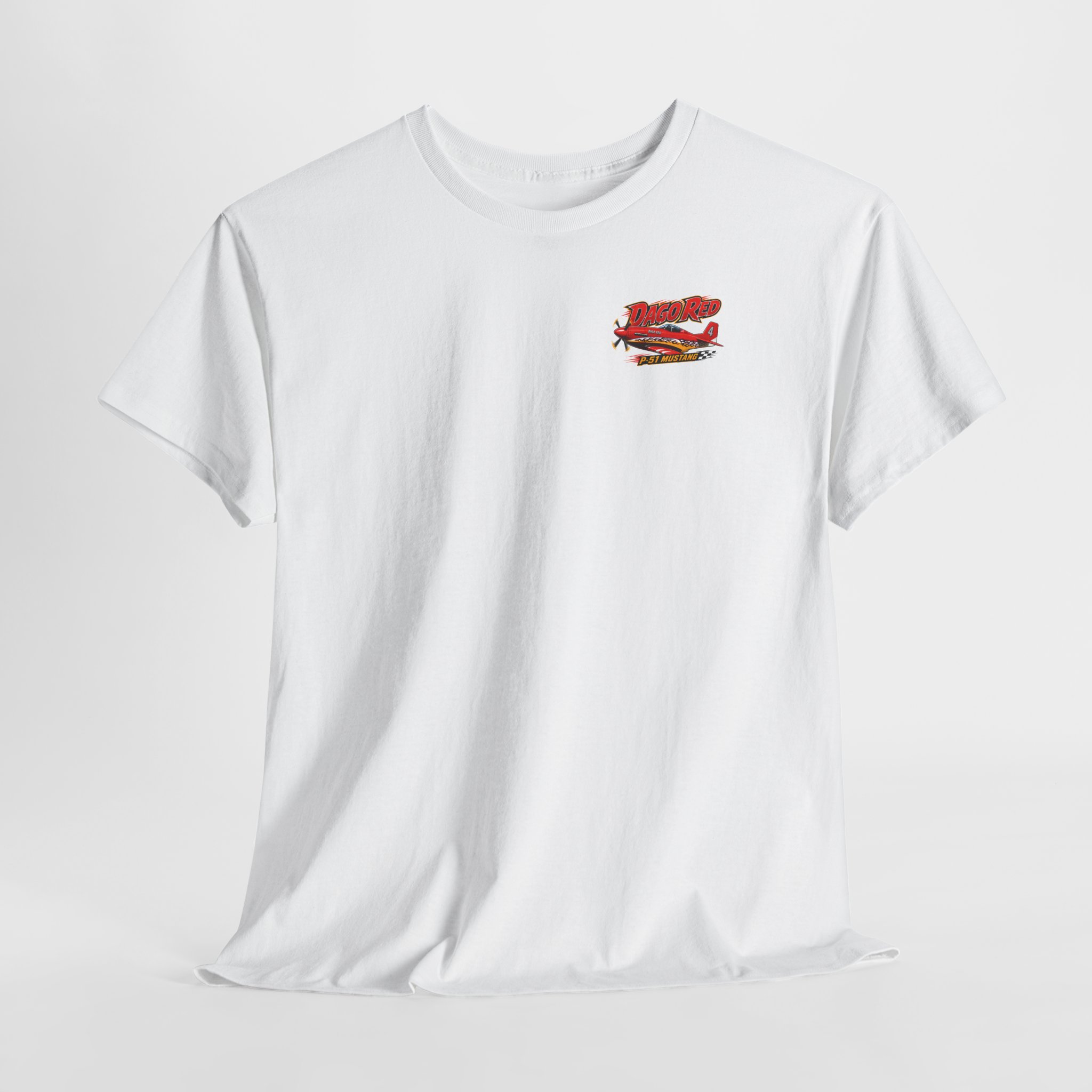 Dago Red P51 Mustang | Reno Air Racing Aviation Lover | T-Shirt Tee S-5XL - Image 15