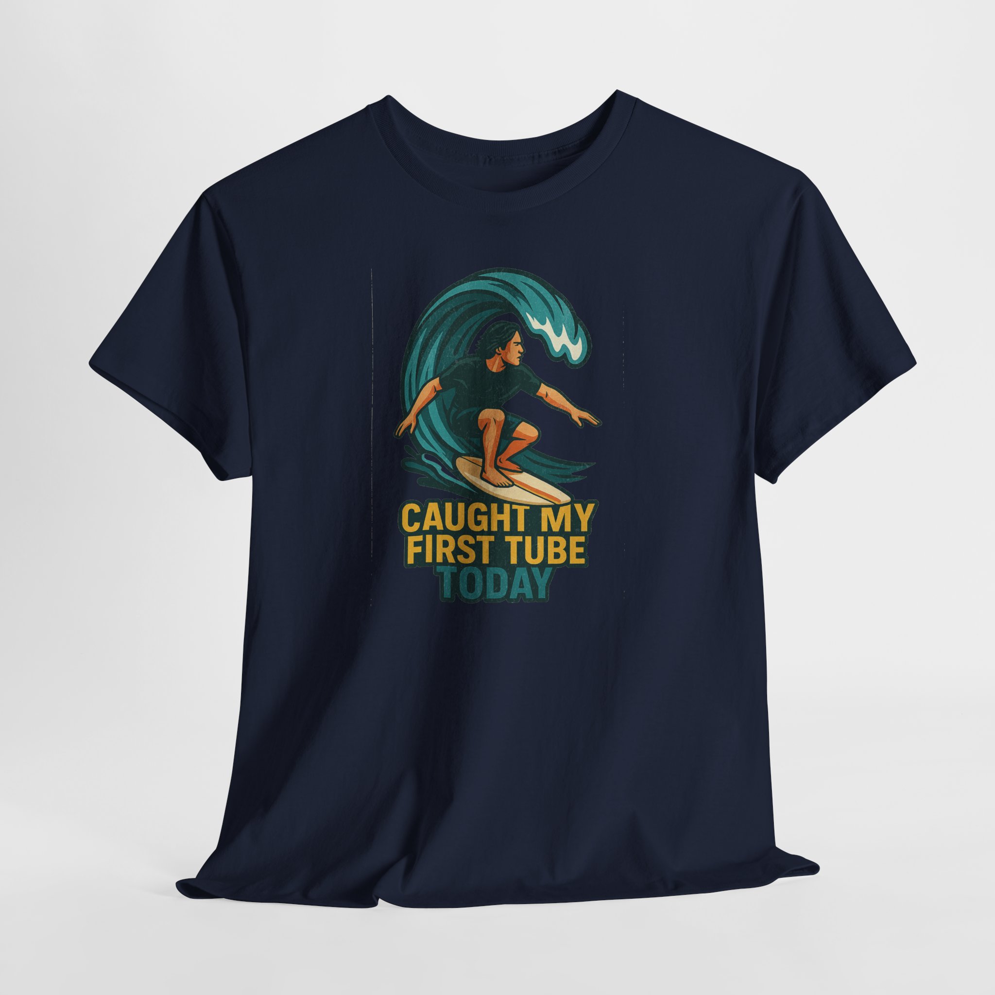 Johnny Utah - Caught My First Tube - Point Break Movie Lover T-Shirt DTF S-5XL - Image 4