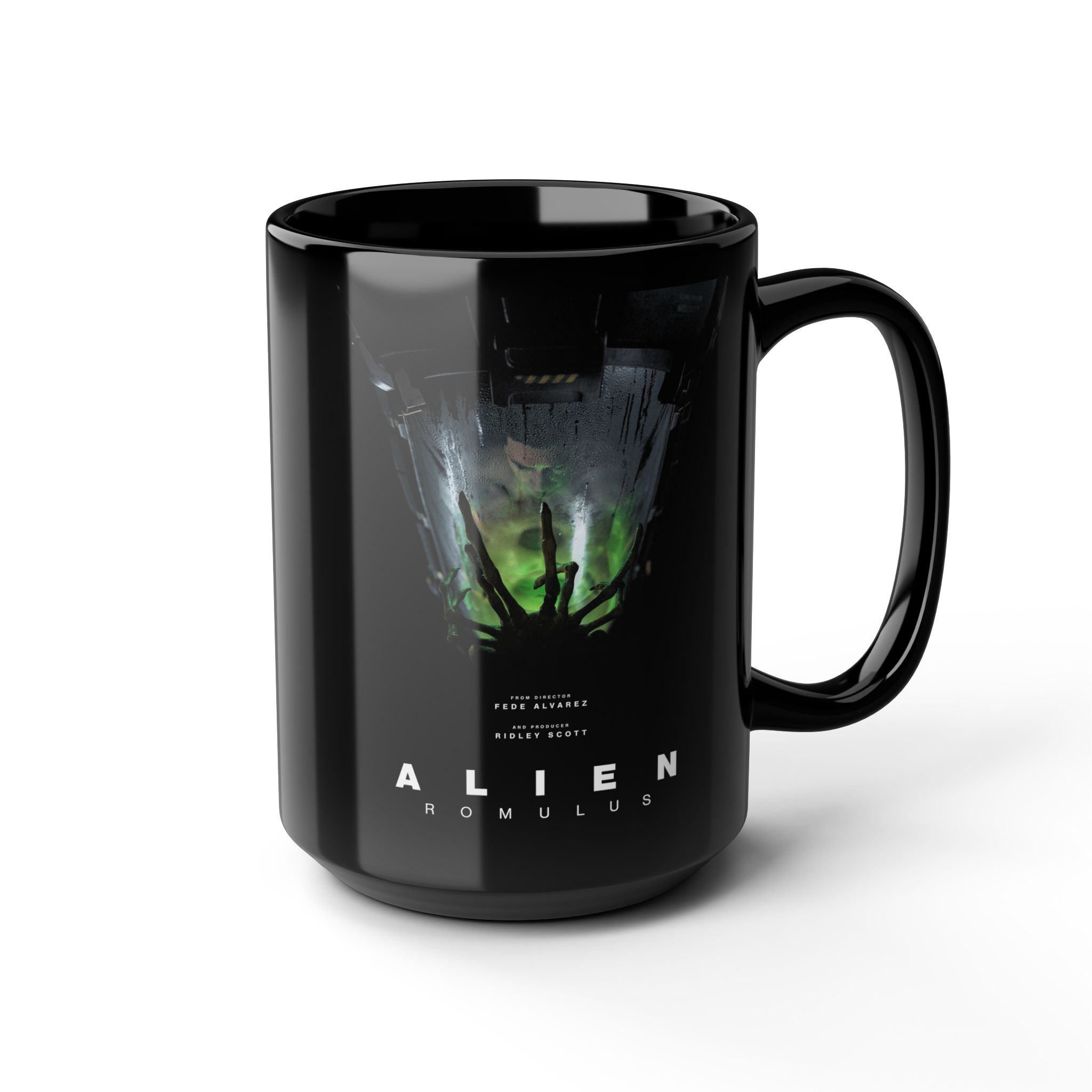 Alien Romulus Movie Fan Art – Custom Design – Coffee Mug (11oz, 15oz)