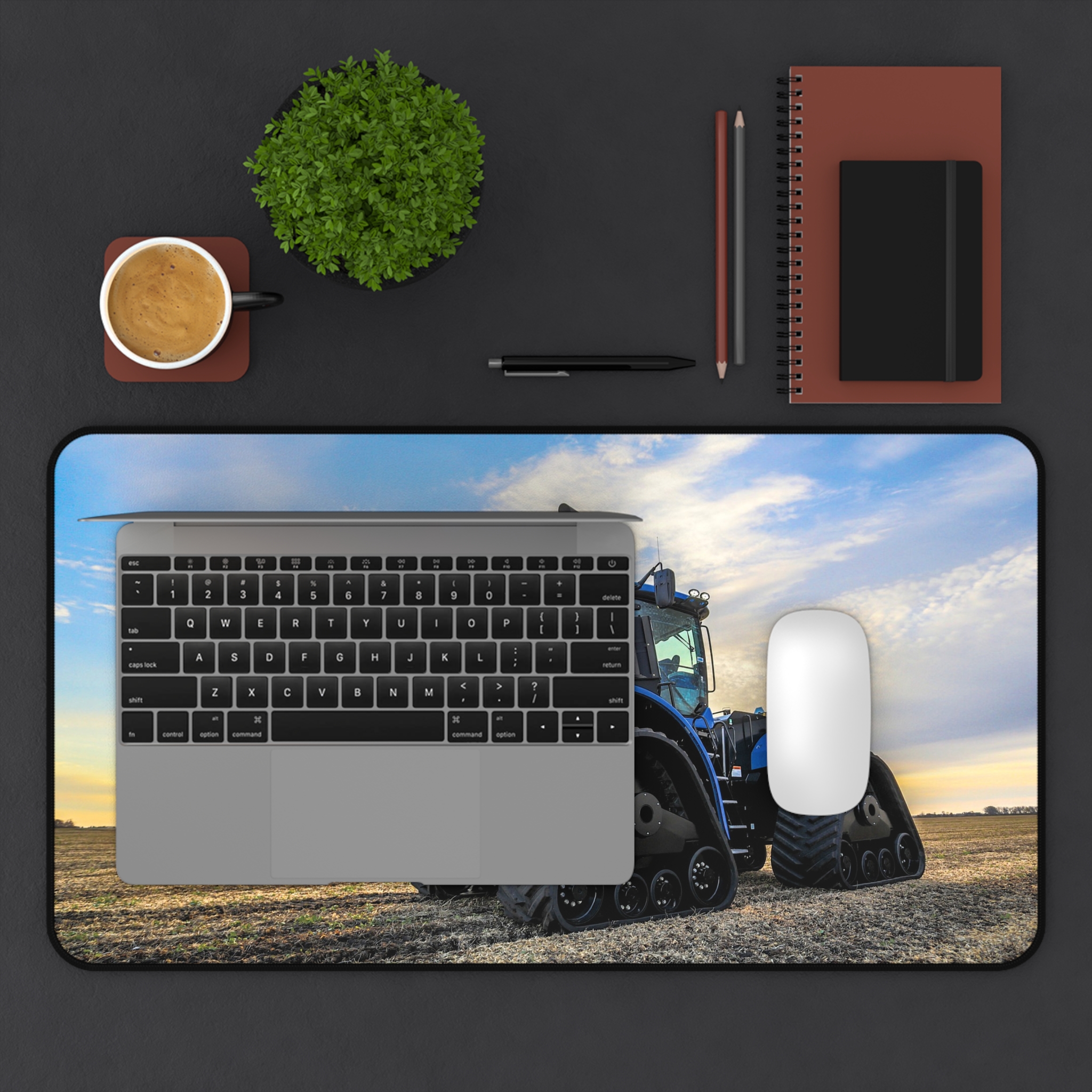 New Holland T9.565 SmartTrax Tractor Desk Mat - view 3