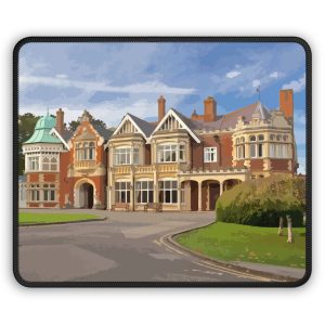 Bletchley Park WWII Code Breakers Desk Mat Mouse Pad WW2 Enigma Gift