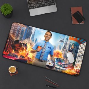 Free Guy Design – Movie Lover Ryan Reynolds – Premium Desk Mat Mouse Pad
