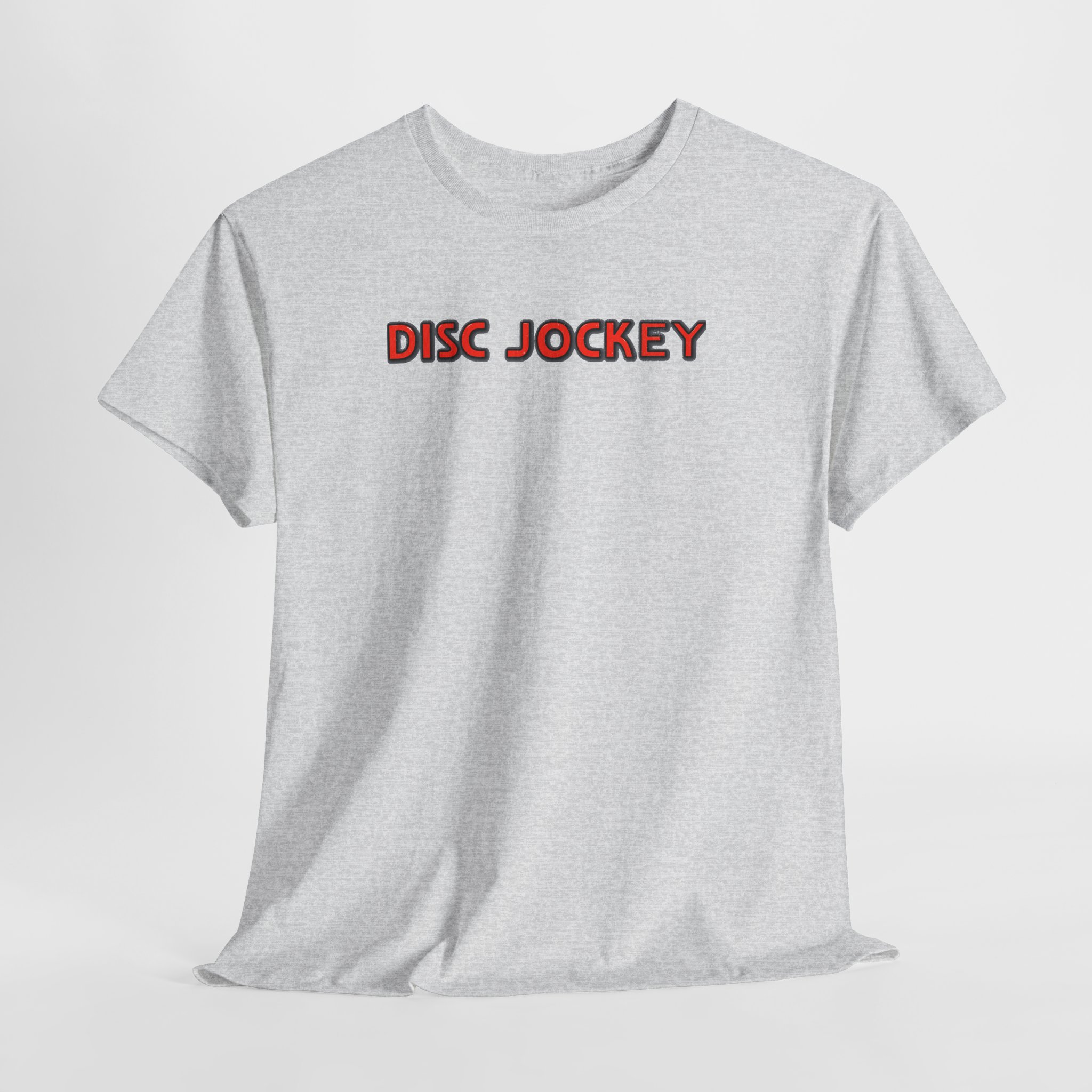 Disc Jockey Retro Music Lover Tee, 80s 90s Unisex Heavy Cotton T-shirt 8 Colors - Image 16