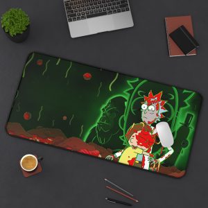 Rick and Morty Desk Mat | Anime Gaming Mouse Pad | 3 Sizes