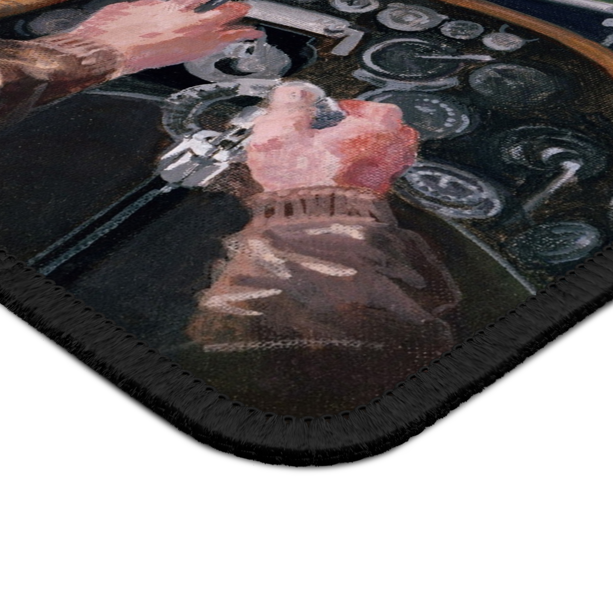 Dogfight 1917 Mouse Pad - WWI Aviation Art Edwin Ryan - view 4
