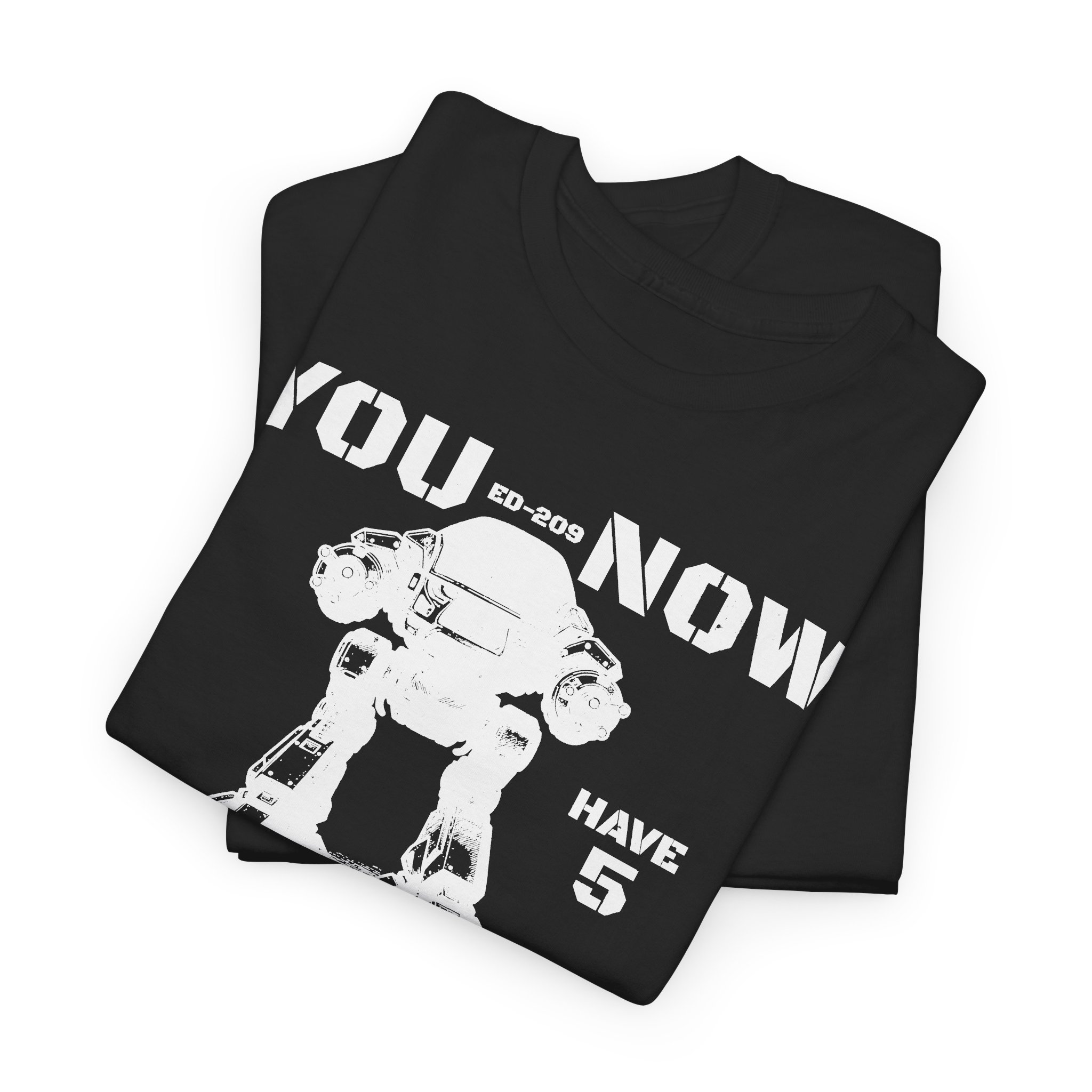 ED-209 NOW 5 Seconds to Comply RoboCop Shirt 80s Movie Fan Gift DTF S-5XL Colors - Image 8