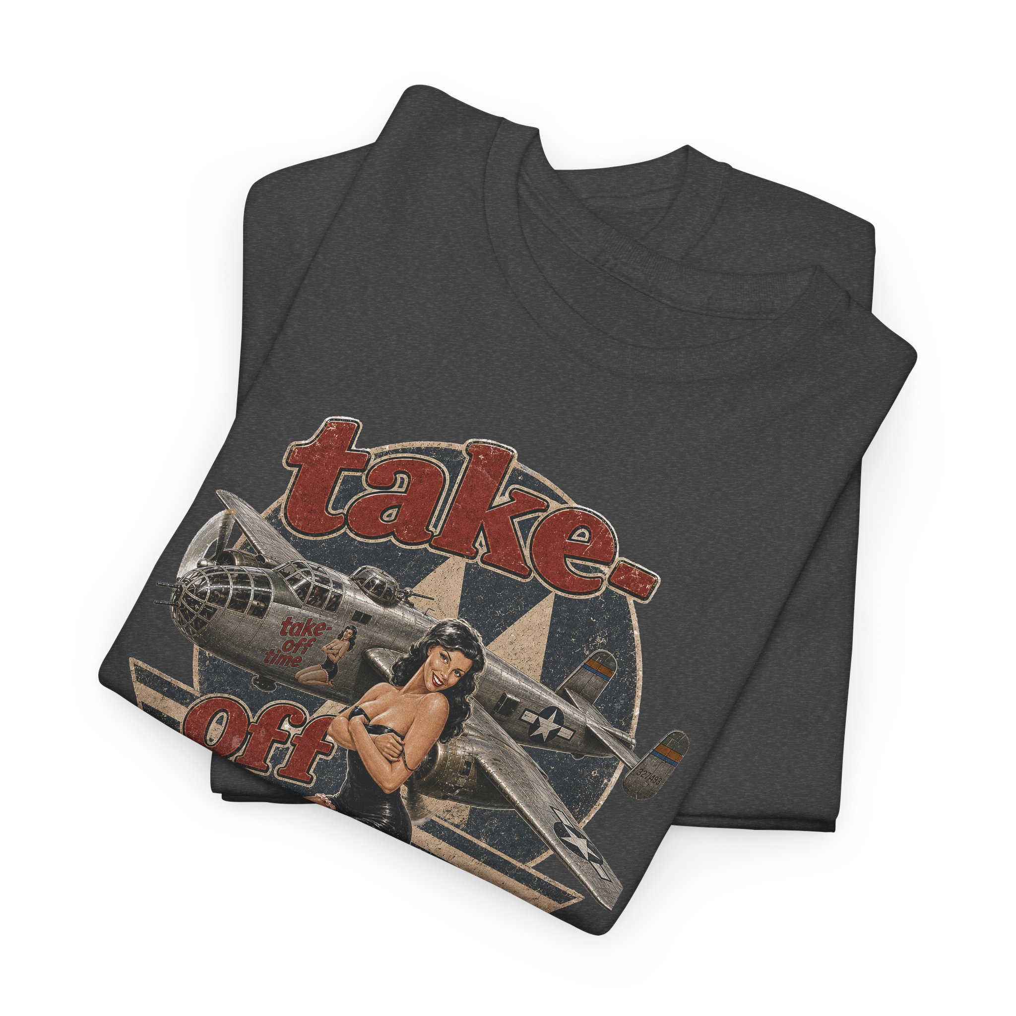 B-25 Take-Off-Time WWII Art History Military Aviation - view 15
