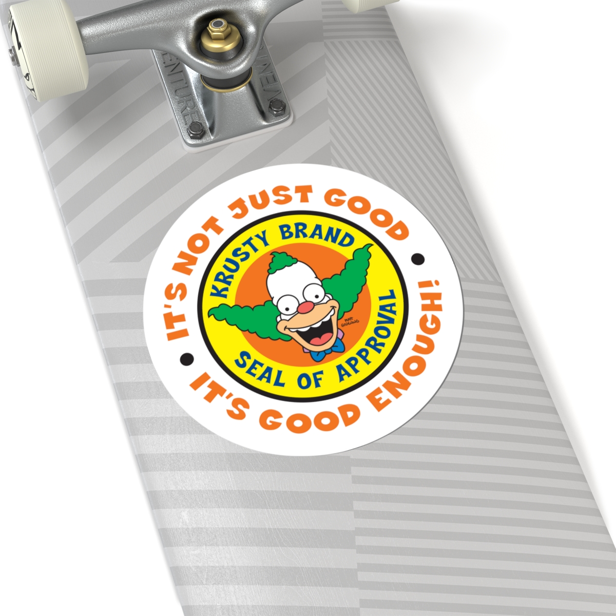 Krusty Clown Brand Sticker - view 8