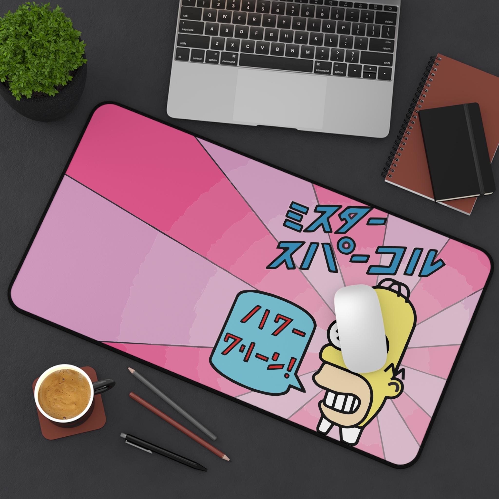 Homer Simpson Mr Sparkle Desk Mat - Simpsons Fan Art - view 4