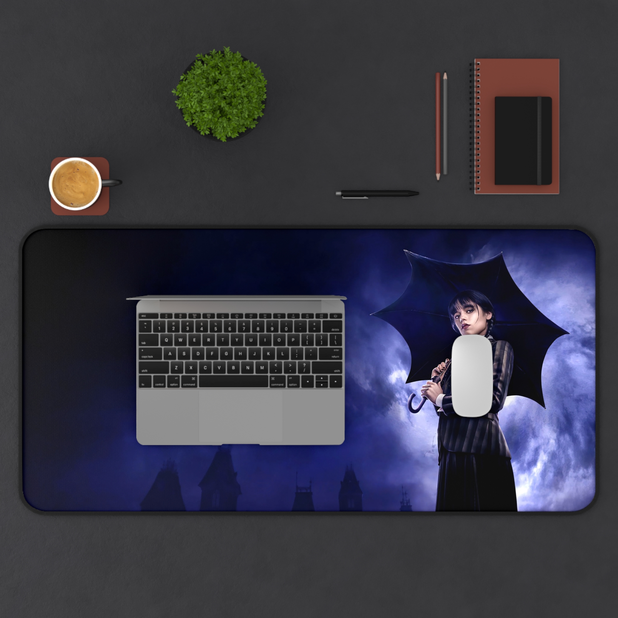 Wednesday Addams Jenna Ortega Desk Mat - Gaming Mouse Pad - view 4