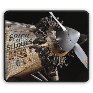 Spirit of St. Louis Charles Lindbergh Airplane – High Quality Mouse Pad 9×7″