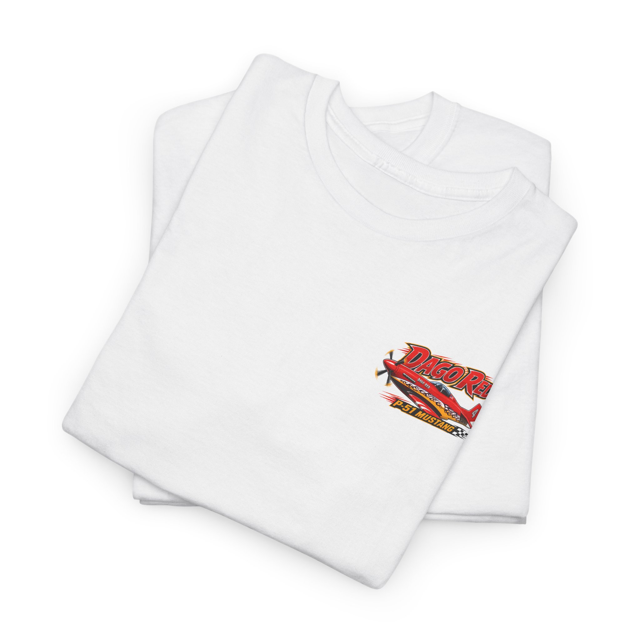 Dago Red P51 Mustang | Reno Air Racing Aviation Lover | T-Shirt Tee S-5XL - Image 16