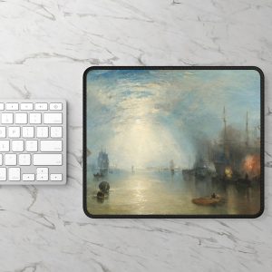 Keelmen Heaving in Coals by Moonlight Mouse Pad 9×7 | JMW Turner Art Gift