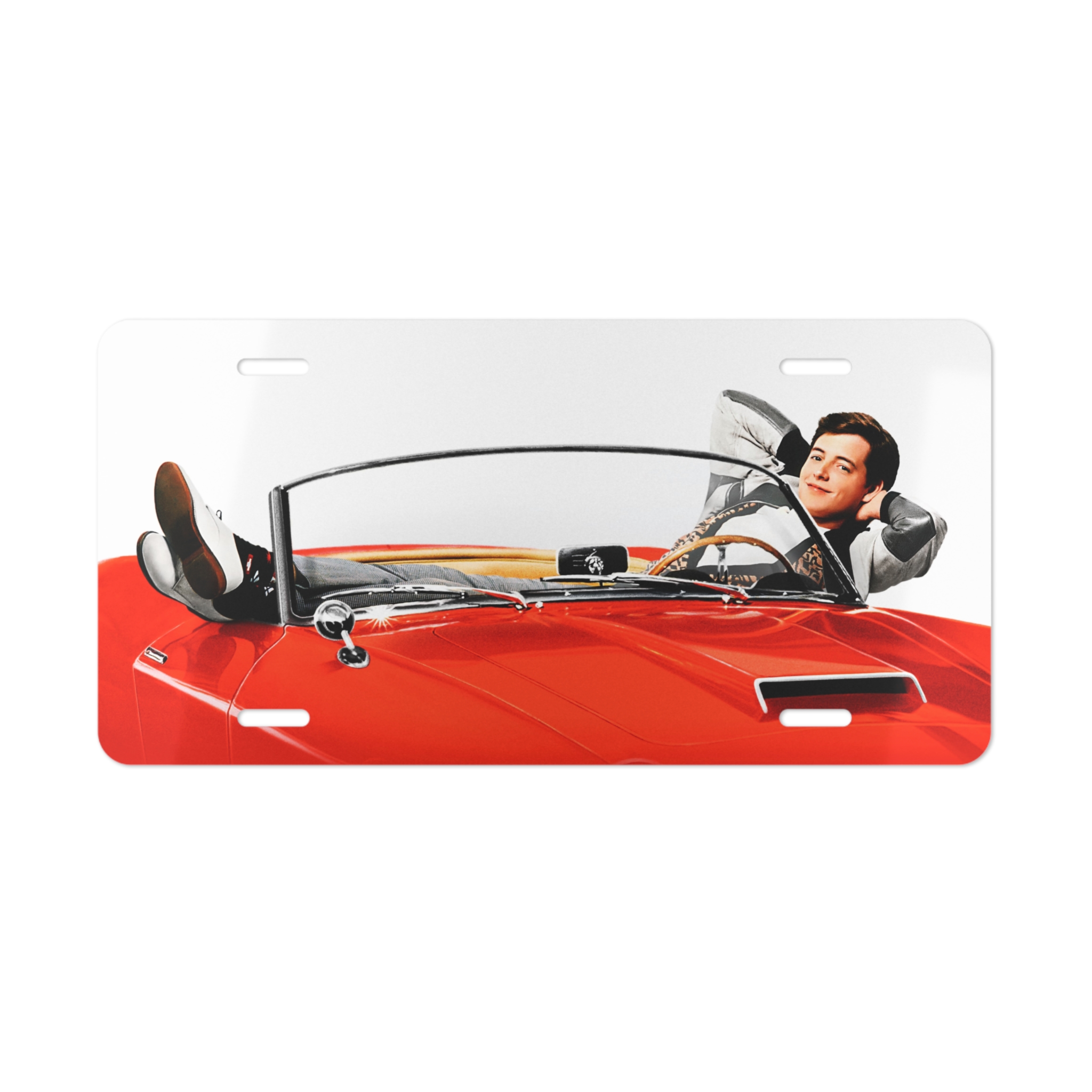 Ferris Bueller’s Day Off – 80s Move Lovers Gift – Vanity Plate 100% Aluminum