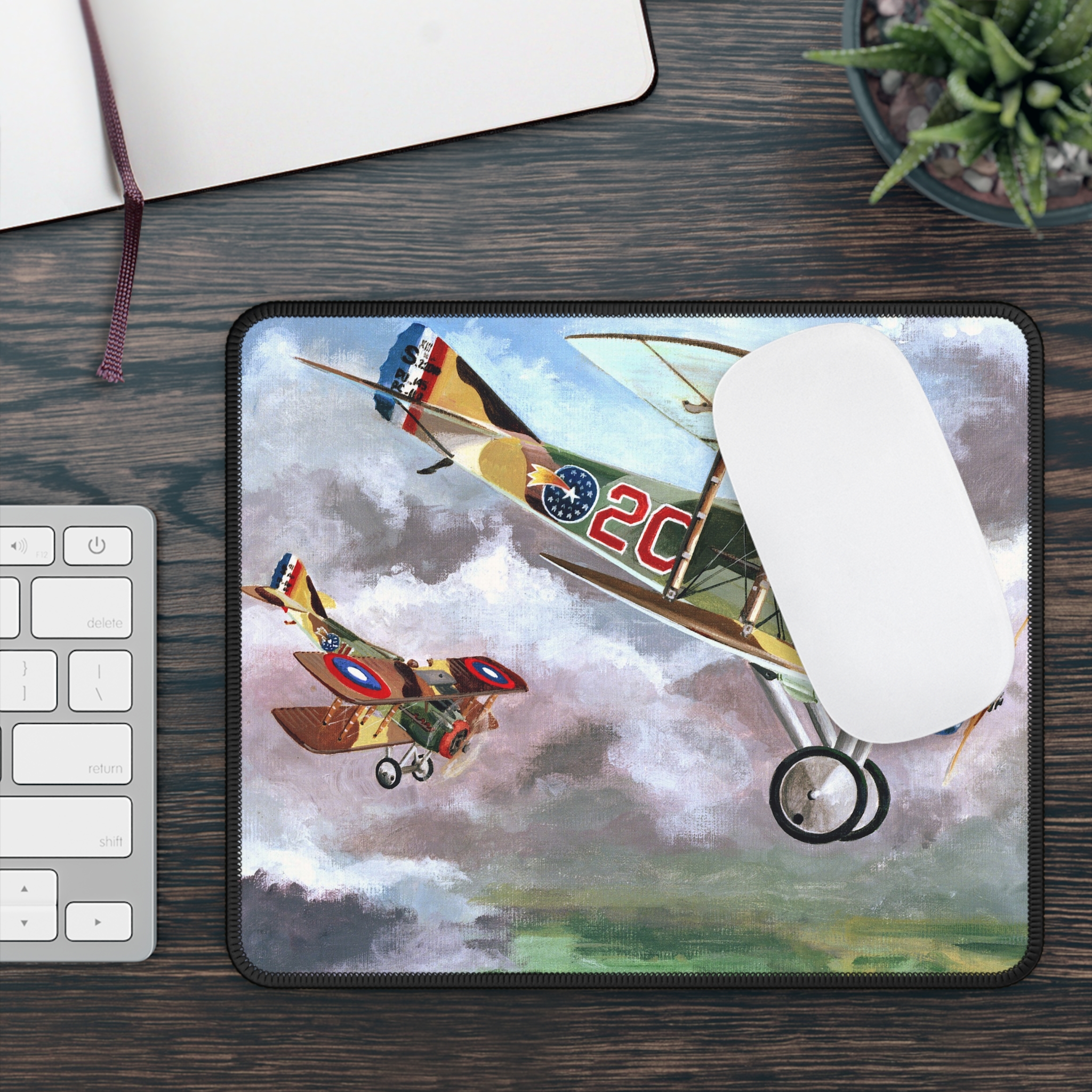 Spads of 22nd Aero Squadron Mouse Pad - view 3