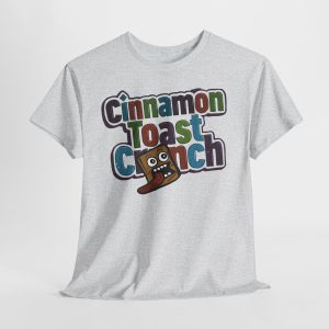 Cinnamon Toast Crunch Tee, Cereal Lover Shirt, Heavy Cotton Unisex, 3 Colors