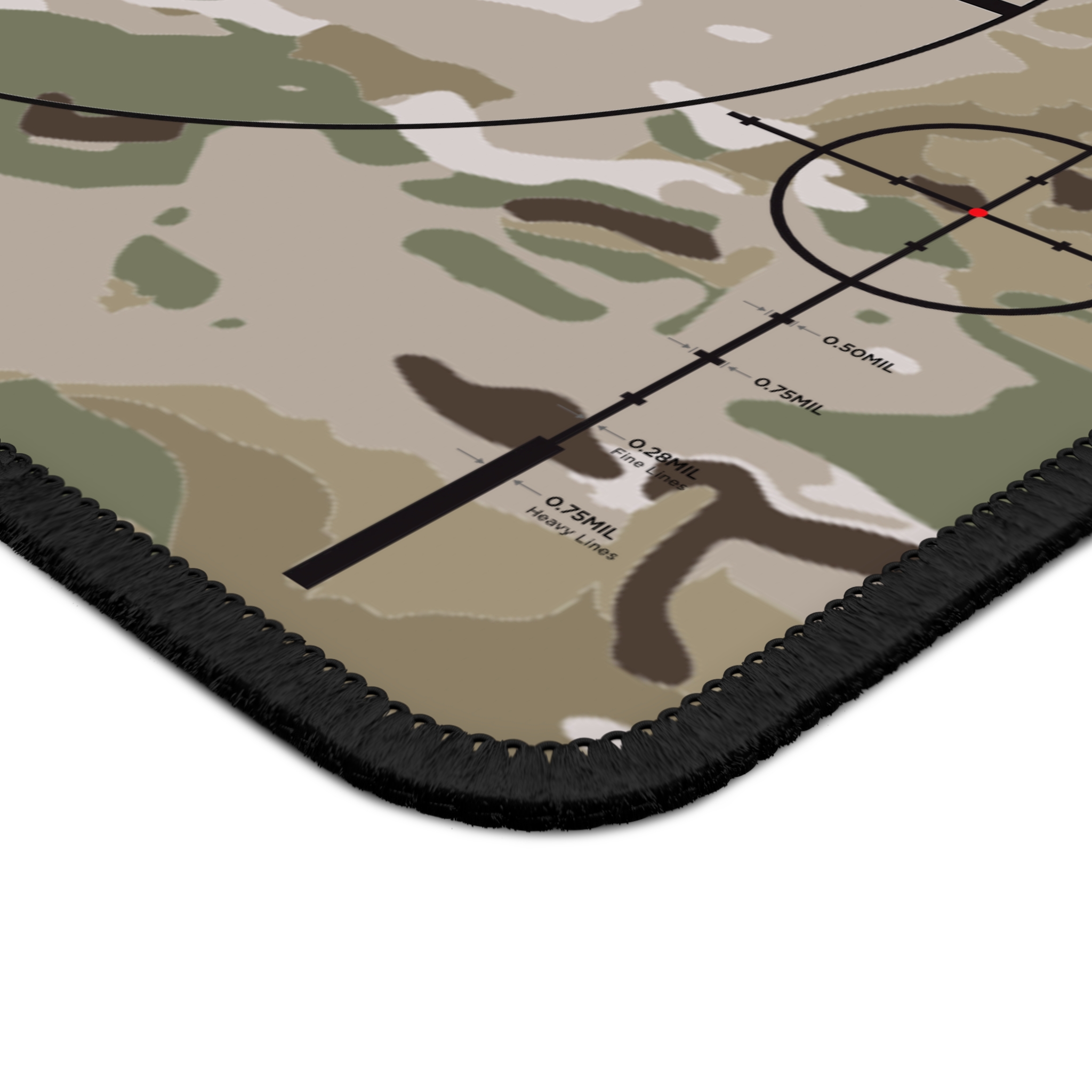 Sniper Scope Crosshair Gamer Mouse Pad 9×7″ - view 4