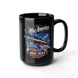 Miss America P-51 Mustang Reno Air Races Coffee Mug 11oz 15oz Air Racing