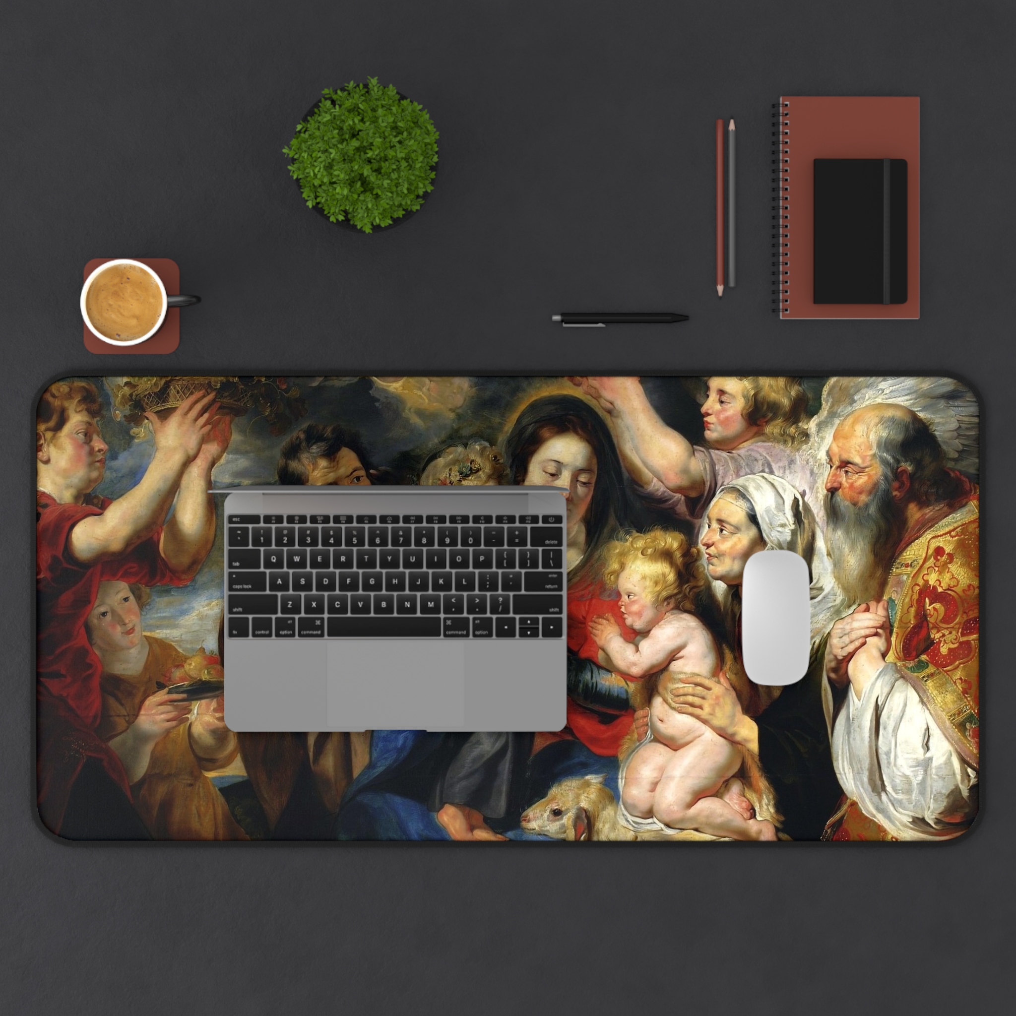 Holy Family Desk Mat - Renaissance Religious Art - view 8