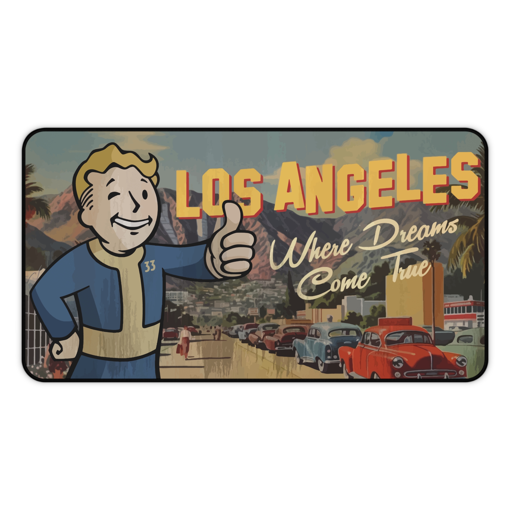 Fallout Desk Mat - Video Game Fan Art - view 6