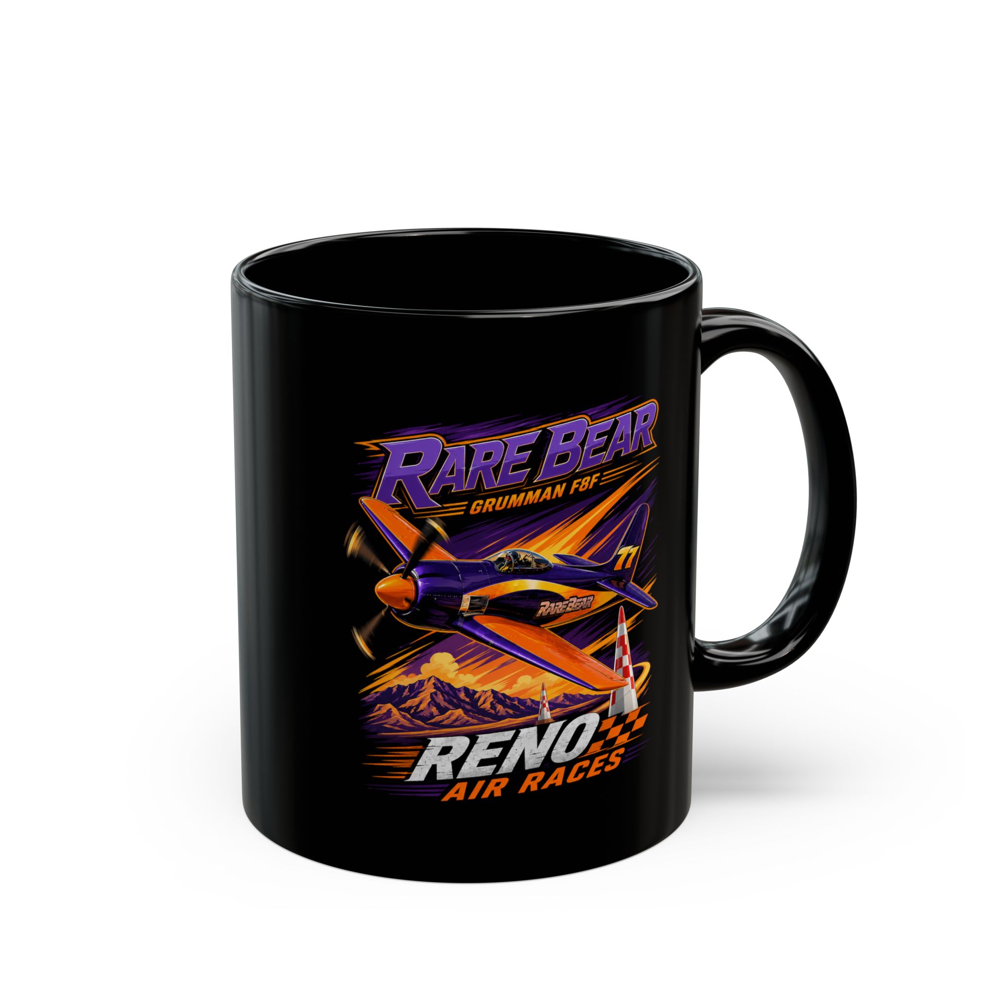 Rare Bear F8 Reno Air Races Coffee Mug 11oz 15oz - view 9