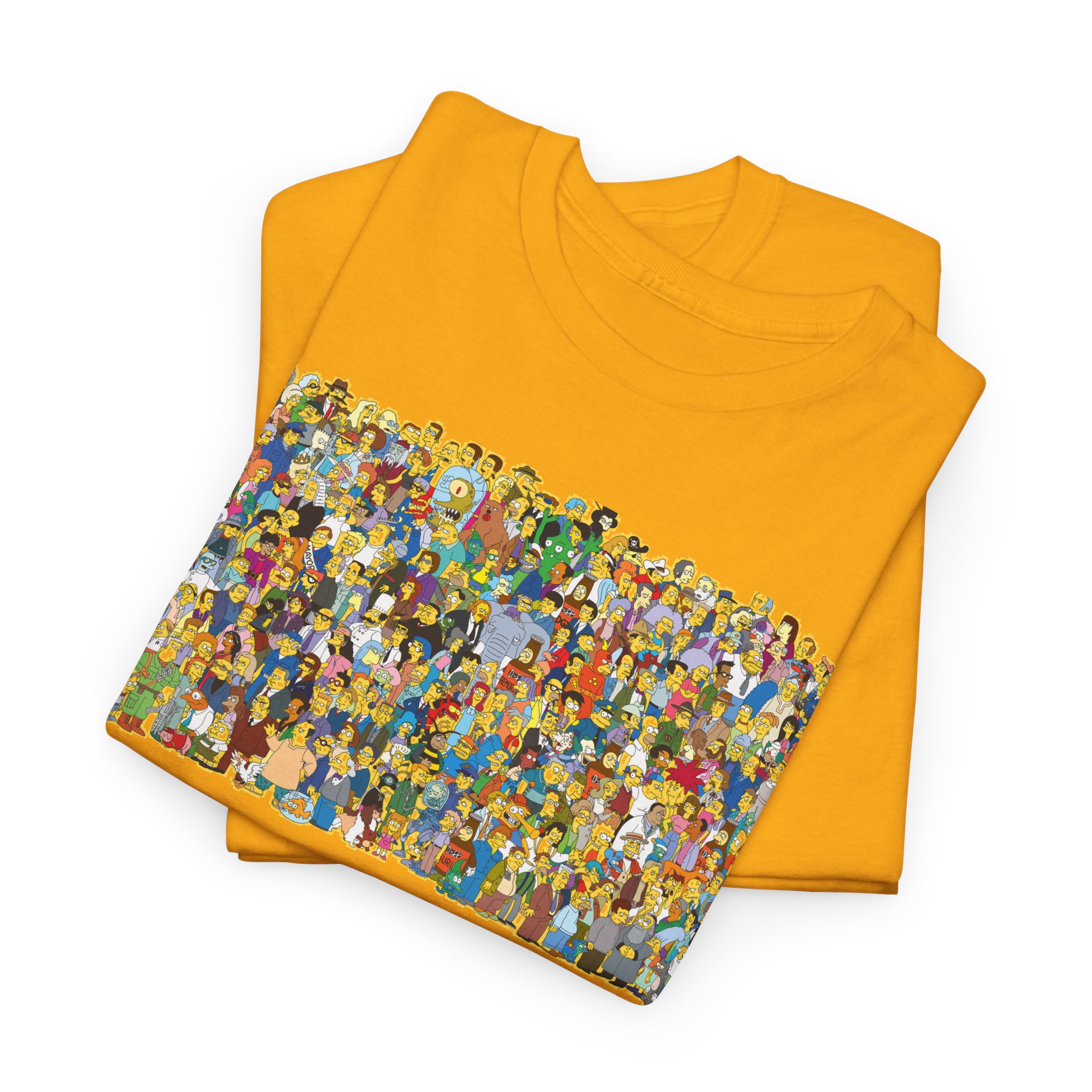The Simpsons - All Characters TV Show Fan Lover T-Shirt - S-5XL - Image 2