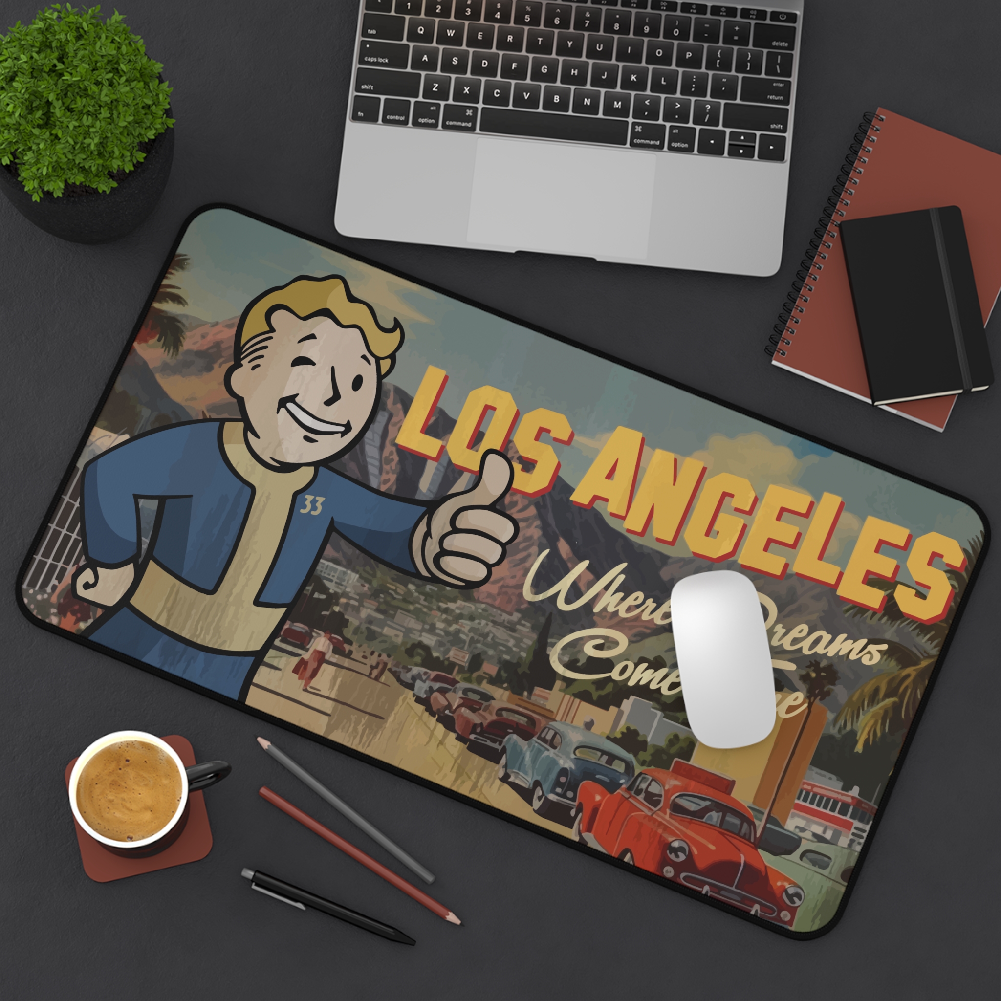 Fallout Desk Mat - Video Game Fan Art - view 9