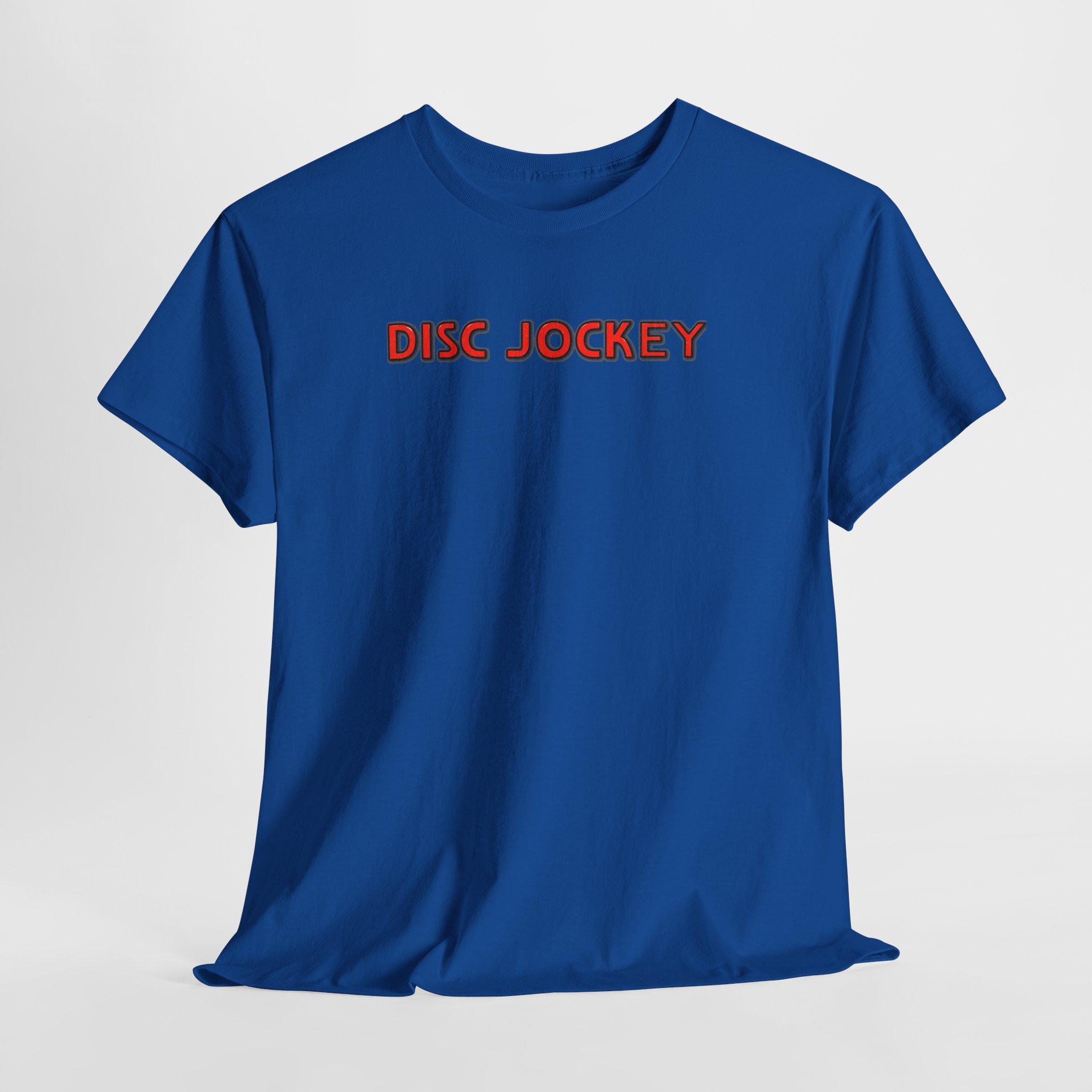 Disc Jockey Retro Music Lover Tee, 80s 90s Unisex Heavy Cotton T-shirt 8 Colors - Image 22
