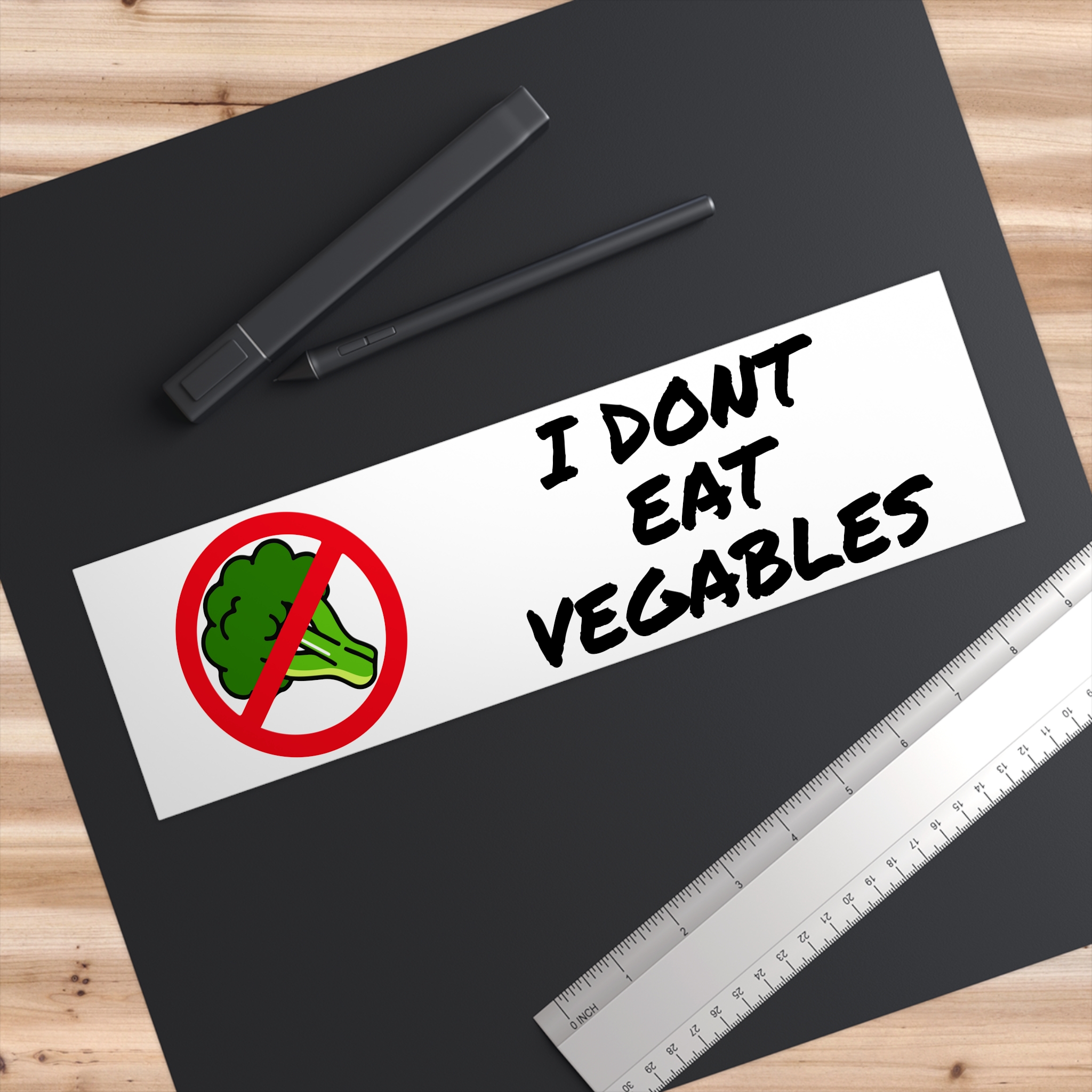 I Dont Eat Vegables - Redneck Truck Humor Joke Funny - view 3