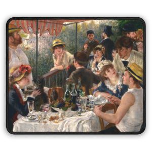 Renoir Painting Mouse Pad | Impressionist Art Gift | Office Desk Decor