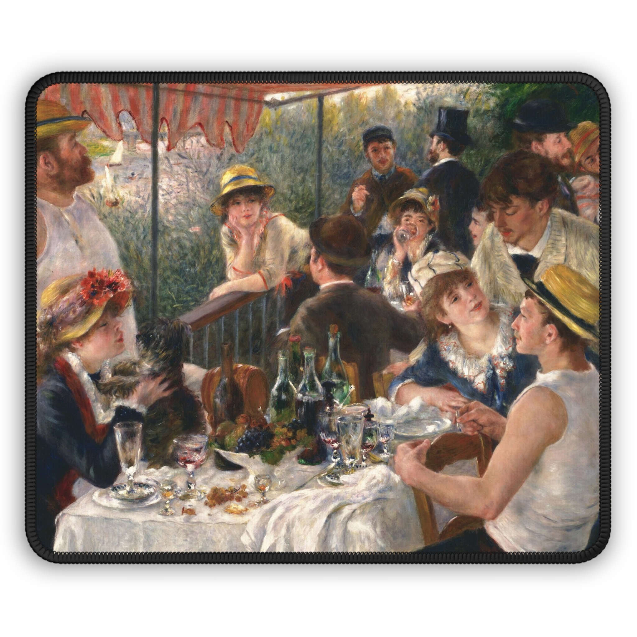 Renoir Painting Mouse Pad | Impressionist Art Gift | Office Desk Decor