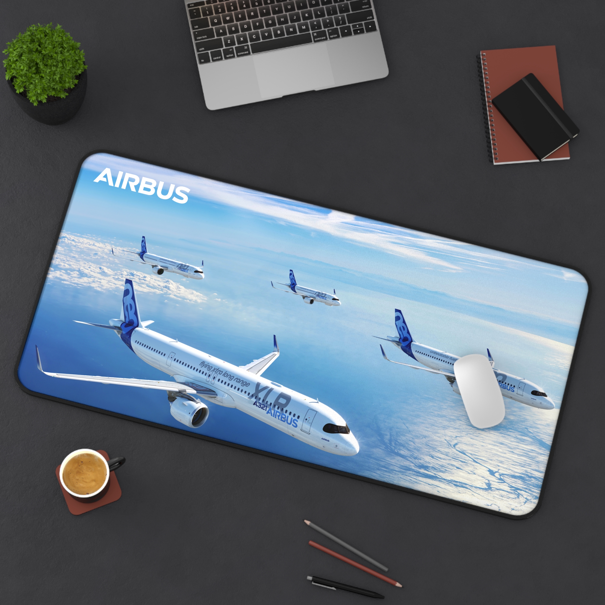 Airbus Formation – Flight Sim Gamer – Custom Design – Premium Stitched Edges