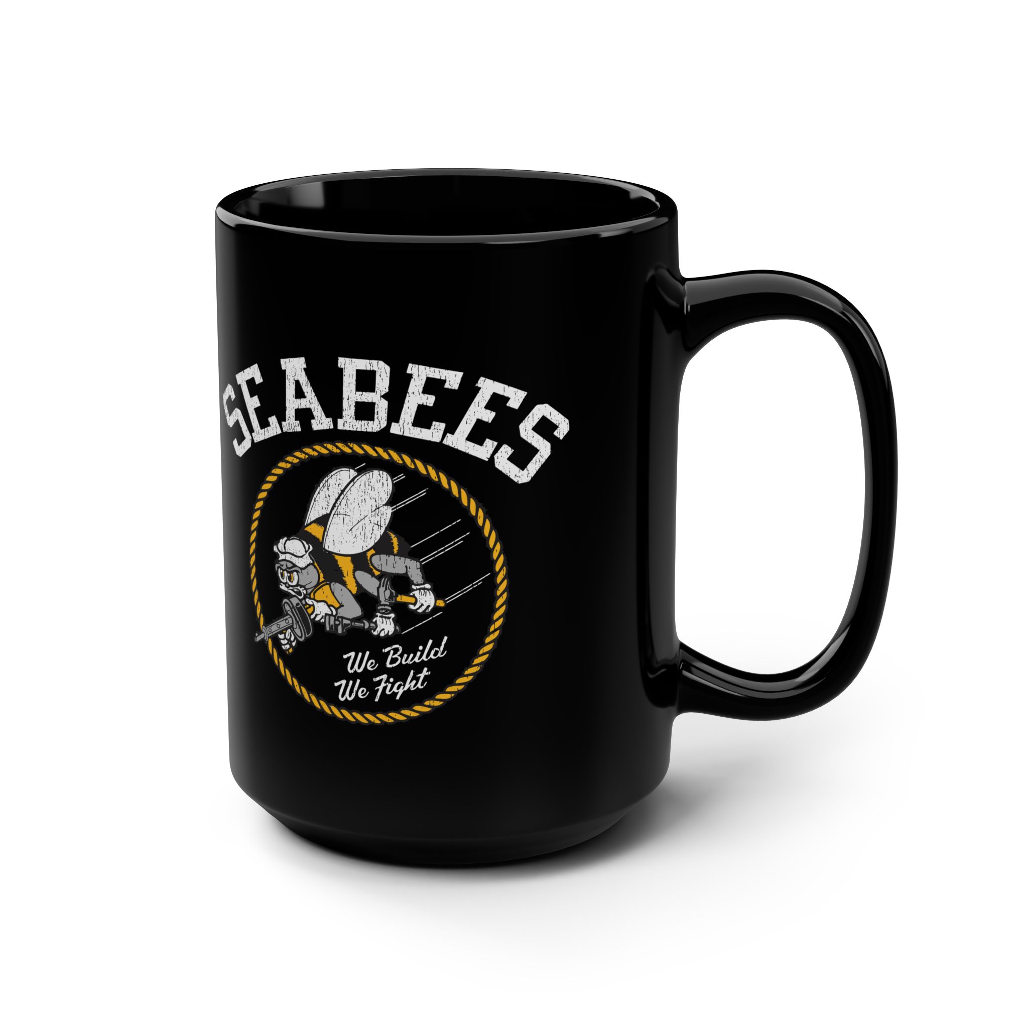 Seabee’s US Navy History Buff Mug 15oz - view 3