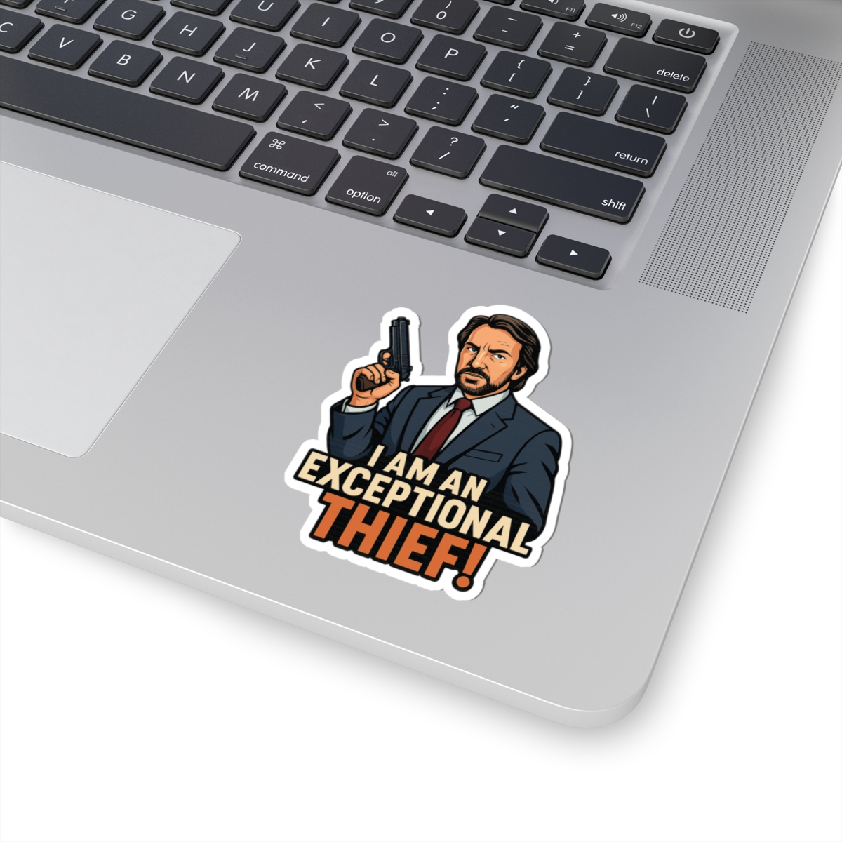 Hans Gruber Vinyl Sticker - view 5