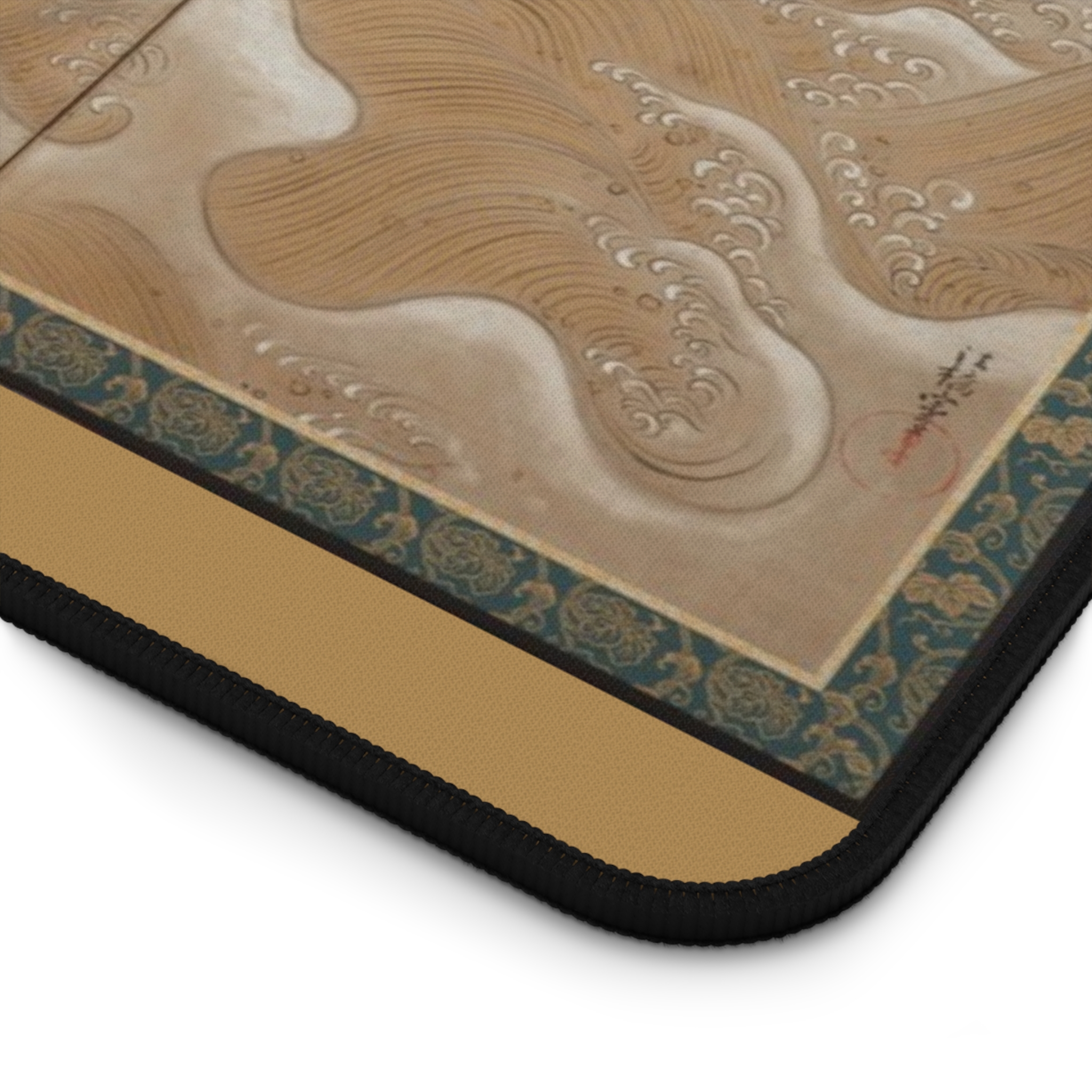Waves at Matsushima Desk Mat - Japanese Art - view 10