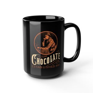 Webb’s Chocolate 1843 Vintage Art | Hot Chocolate Gift | Coffee Mug 15oz