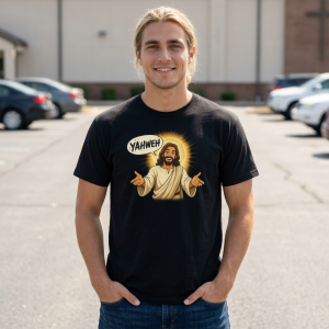 YAHWEH Jesus Faith T-Shirt Christian Gift Religious Tee S-5XL