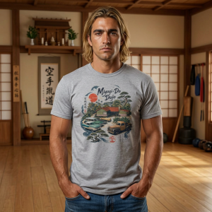 Miyagi Do Dojo Vintage Karate Movie Inspired T-Shirt Unisex Tee S-5XL