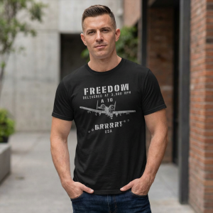 A10 Warthog – USA Military Aircraft Aviation Patriotic T-Shirt S-5XL | 3 Colors