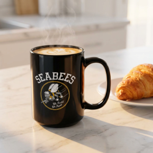 SeaBees Navy Military Veteran Coffee Mug 15oz 11oz – US Armed Forces Gift