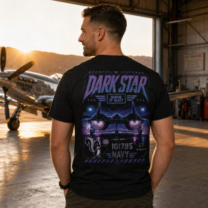 Dark Star Aircraft Top Gun Maverick | Movie Military Aviation | T-Shirt S-5XL