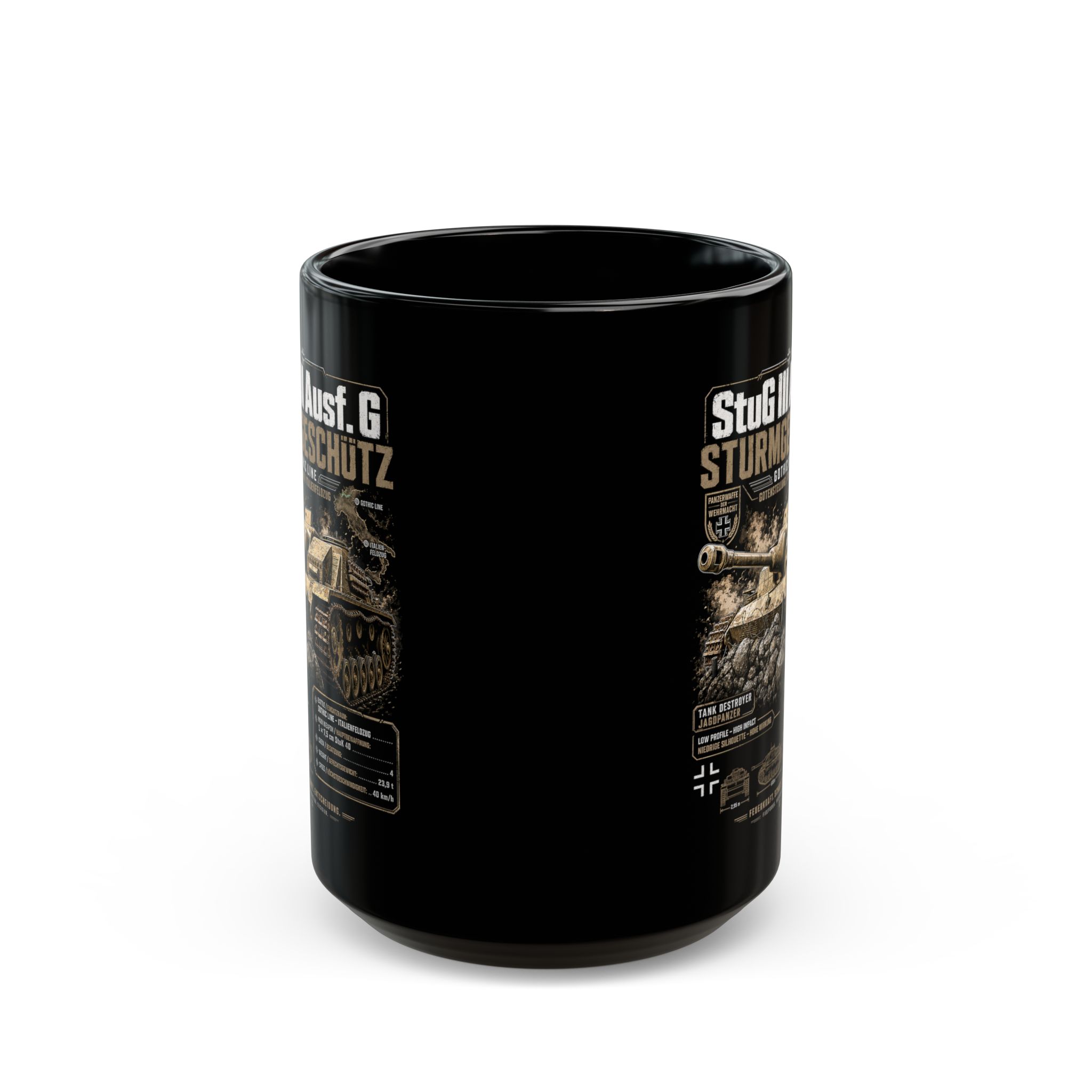 StuG III German Armor WWII Panzer History Gamer Coffee - view 2
