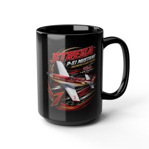 Strega P-51 Mustang Reno Air Races Coffee Mug 11oz 15oz Aviation Gift