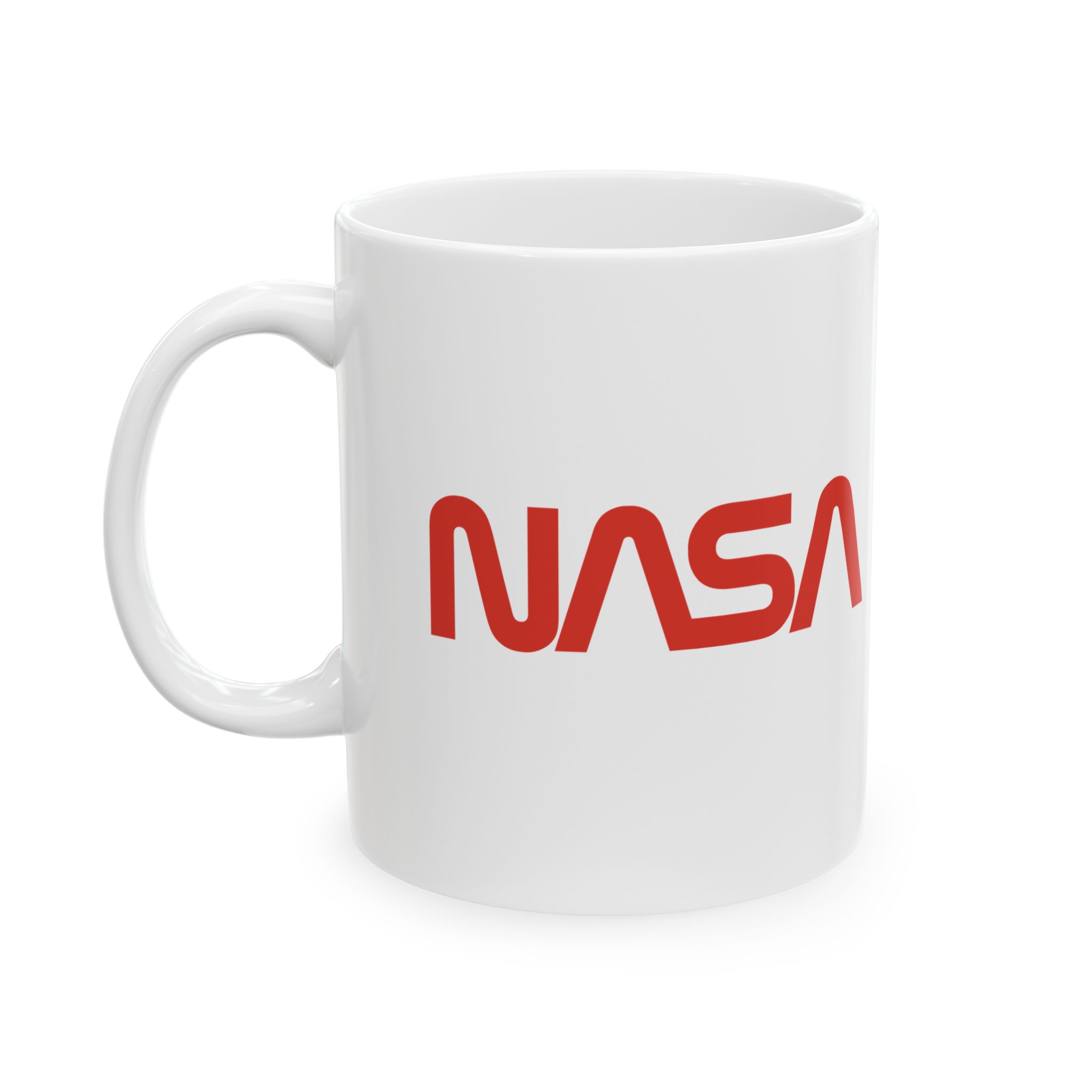 NASA Worm and Meatball – Coffee Tea Ceramic Mug 11oz - view 3