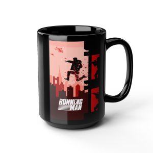 Running Man – Cinema New Movie Lover – Ceramic Gloss Coffee Mug 15oz