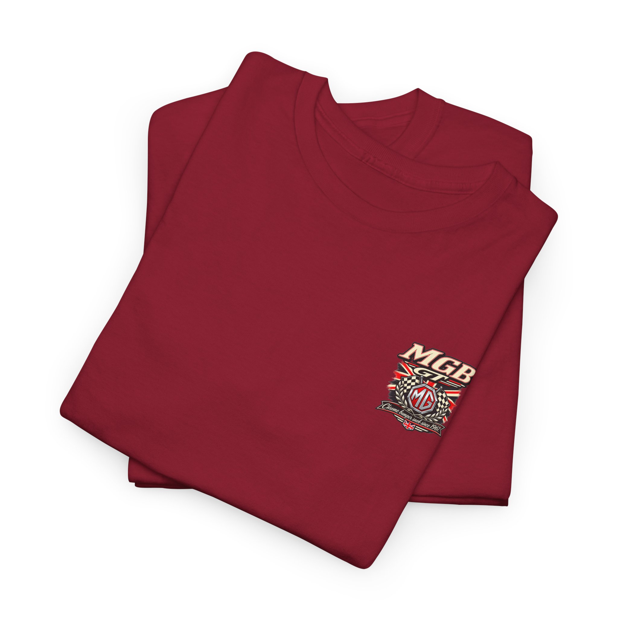 MGB GT Chrome Bumper Snob MG British Classic Sports Car Tee Gift S-5XL 11 Colors - Image 34