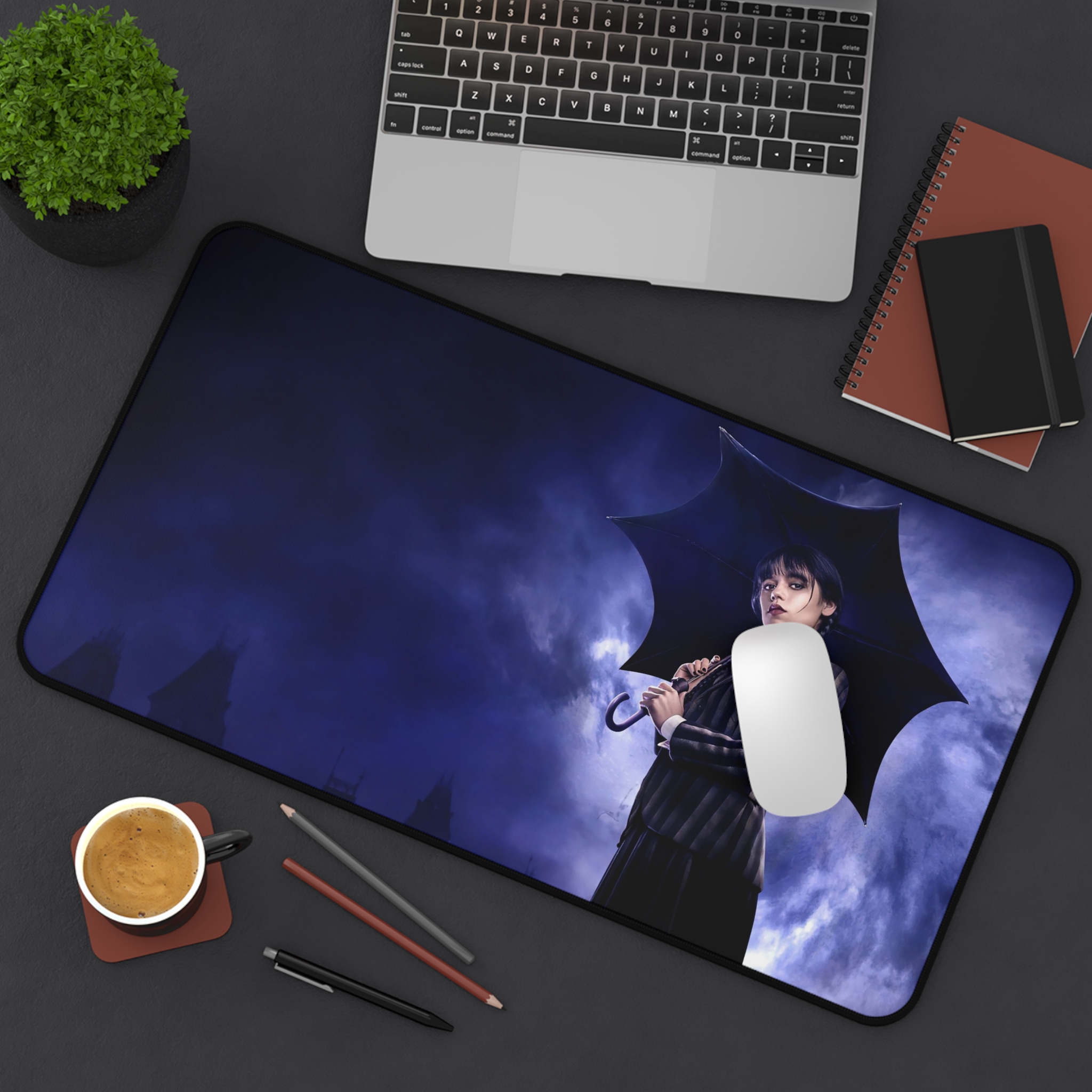 Wednesday Addams Jenna Ortega Desk Mat - Gaming Mouse Pad - view 9
