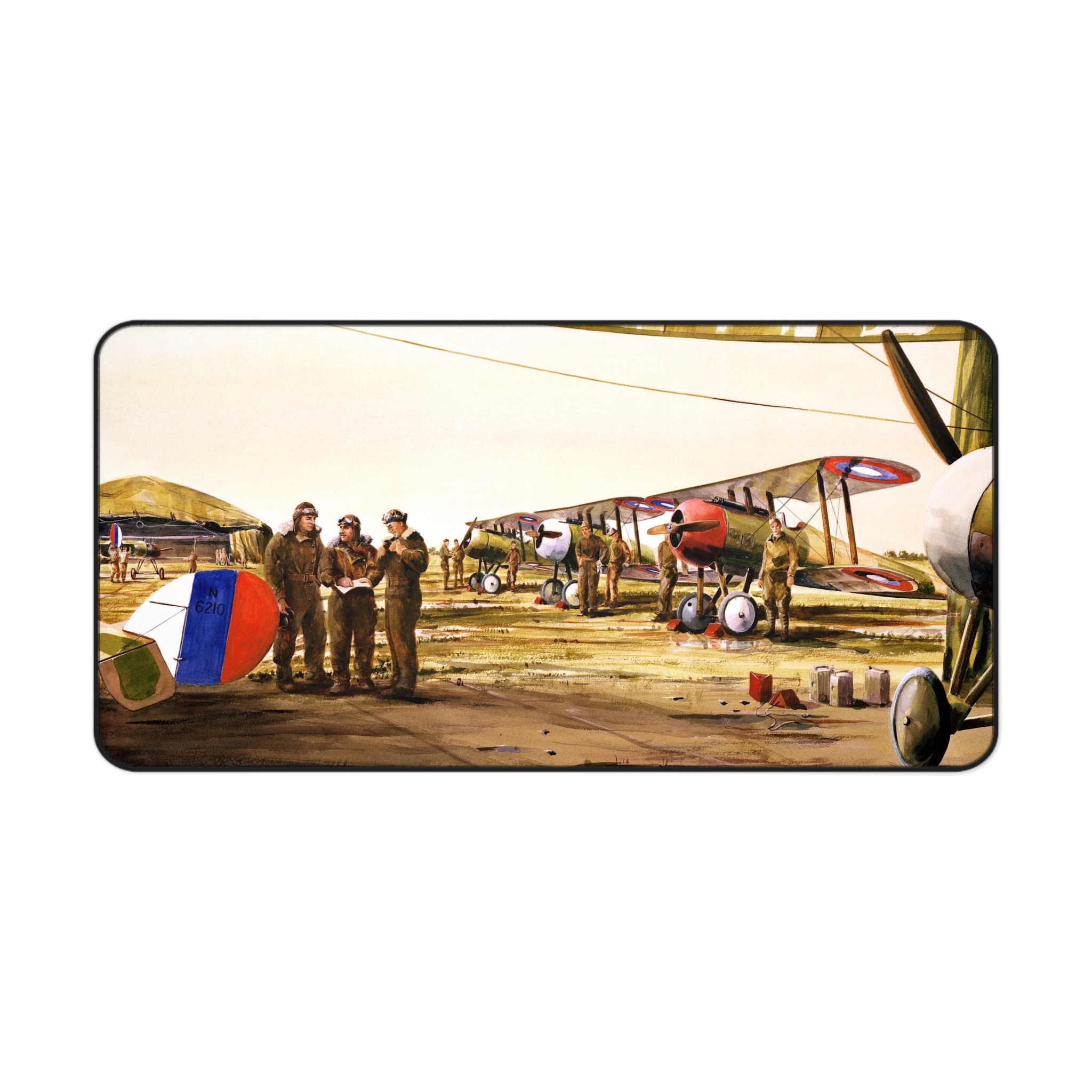 Villeneuve France WWI Aviation Art Desk Mat - view 2