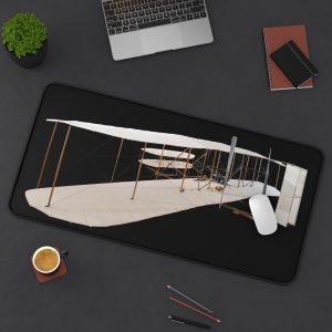 1903 Wright Flyer – Aviation Airplane – 3 Sizes High Quality Desk Mat Mouse Pad