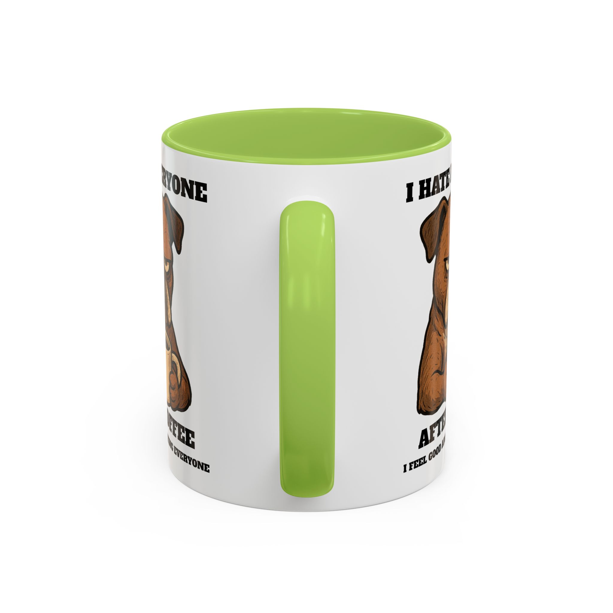 Grumpy Bull Dog – Animal and Coffee Lovers Funny “I Hate - view 64